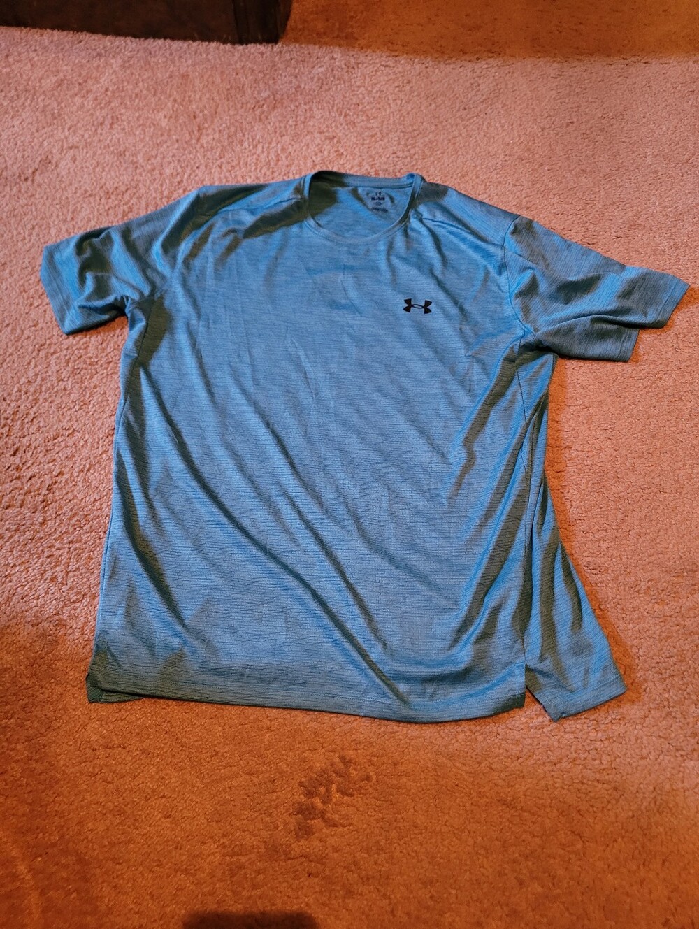 Under Armour blue shirt